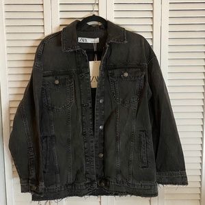 COPY - zara oversized jean jacket
